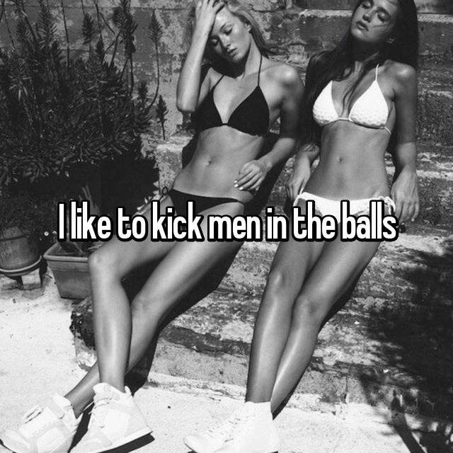 Women Kicking Men In The Balls
